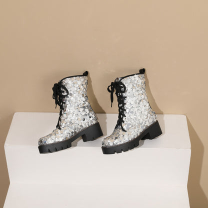 Klassische Orthopädische Stiefel mit zeitlosem Stil