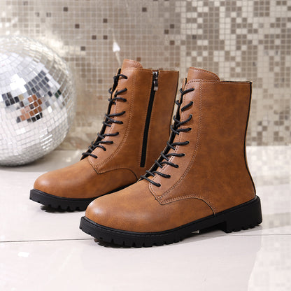 Klassische Orthopädische Stiefel mit zeitlosem Stil
