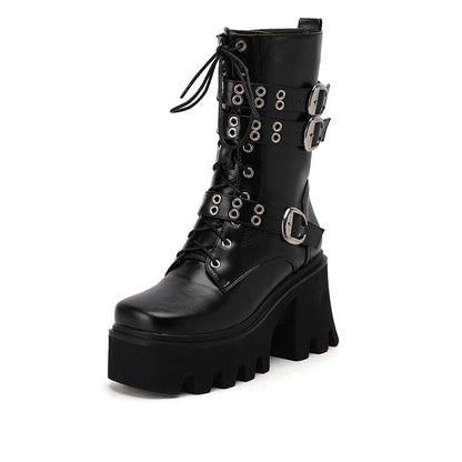 Klassische Orthopädische Stiefel mit zeitlosem Stil