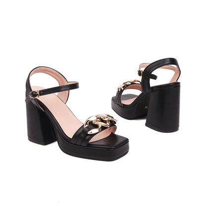 Vintage inspirierte Orthopädische Sandalen