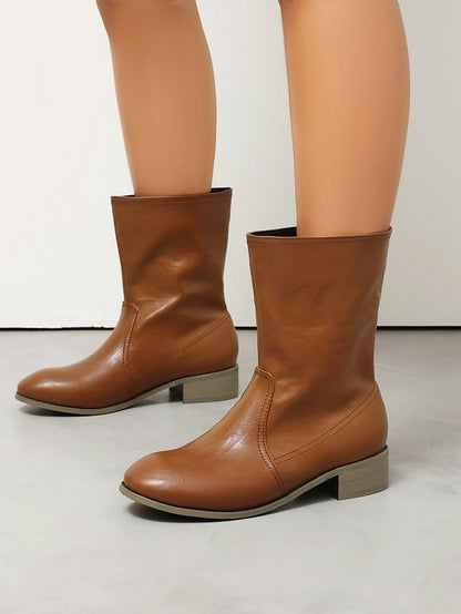 Klassische Orthopädische Stiefel mit zeitlosem Stil