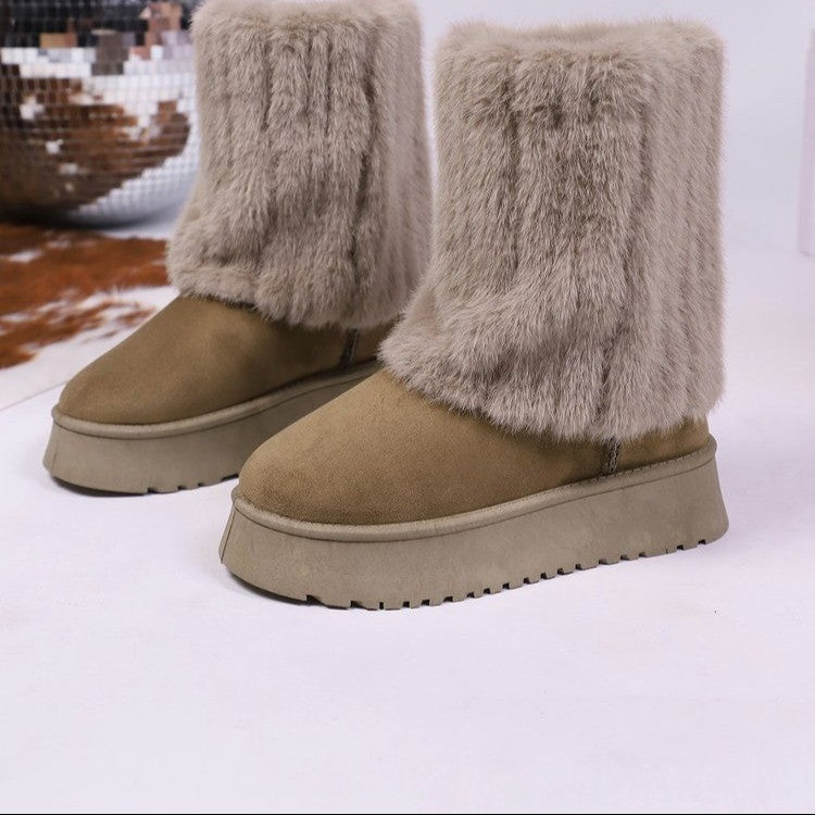 Vintage inspirierte Orthopädische Stiefel