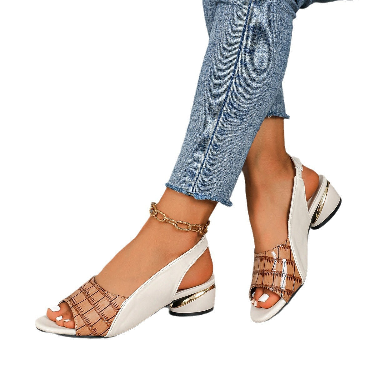 Anmutige Orthopädische Sandalen für modernen Look