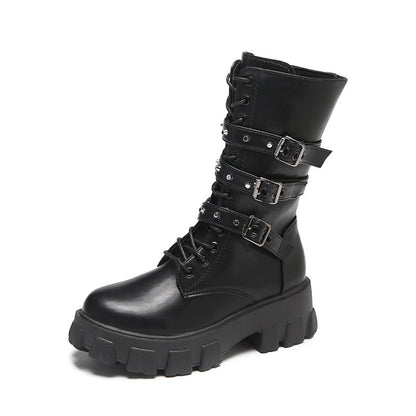 Anmutige Orthopädische Stiefel für modernen Look