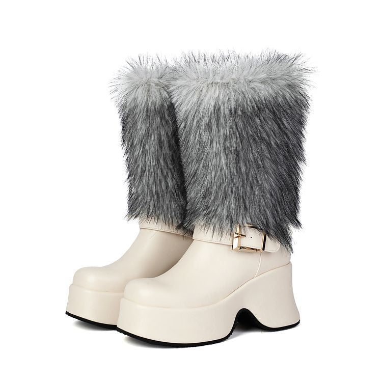 Klassische Orthopädische Stiefel mit zeitlosem Stil