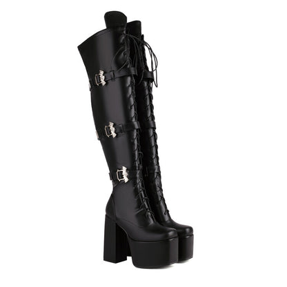 Anmutige Orthopädische Stiefel für modernen Look