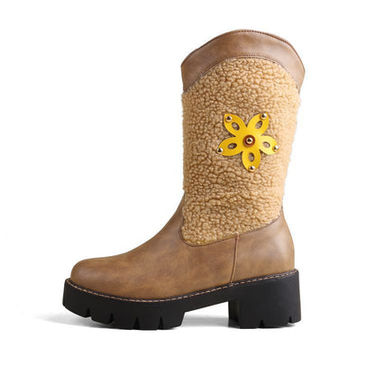 Vintage inspirierte Orthopädische Stiefel