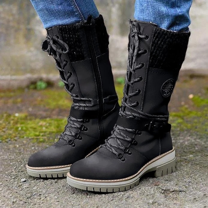 Anmutige Orthopädische Stiefel für modernen Look