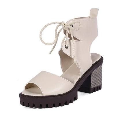 Vintage inspirierte Orthopädische Sandalen