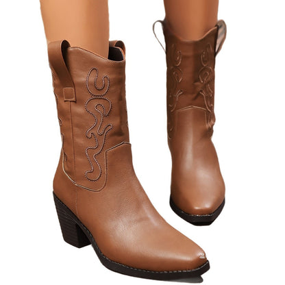 Vintage inspirierte Orthopädische Stiefel