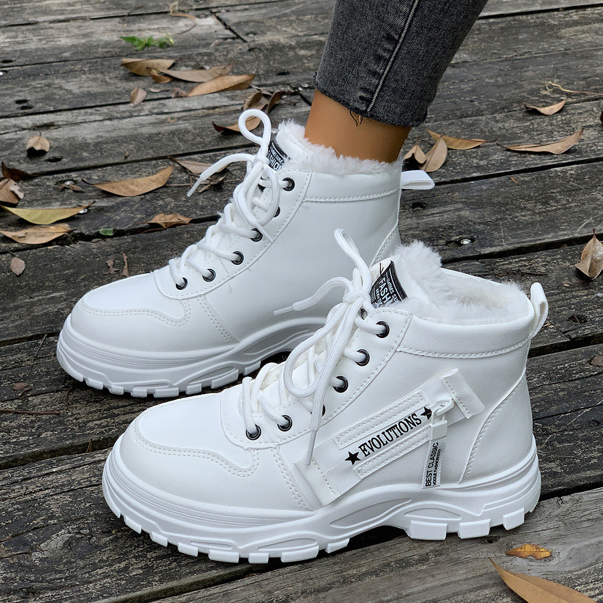 Vintage inspirierte Orthopädische Stiefel