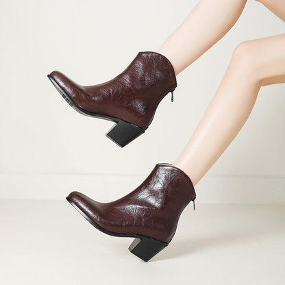 Klassische Orthopädische Stiefel mit zeitlosem Stil