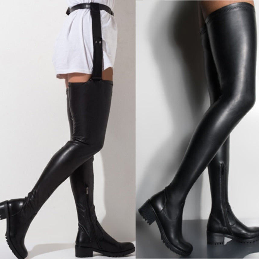 Vintage inspirierte Orthopädische Stiefel
