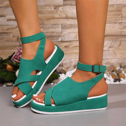 Klassische Orthopädische Sandalen mit zeitlosem Stil