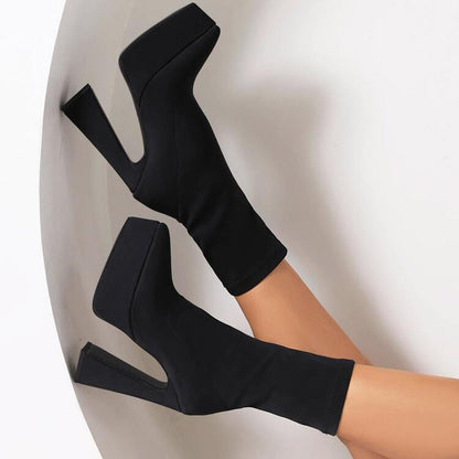 Vintage inspirierte Orthopädische Stiefel