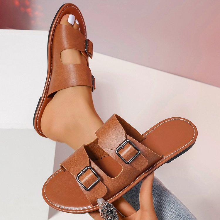 Klassische Orthopädische Sandalen mit zeitlosem Stil