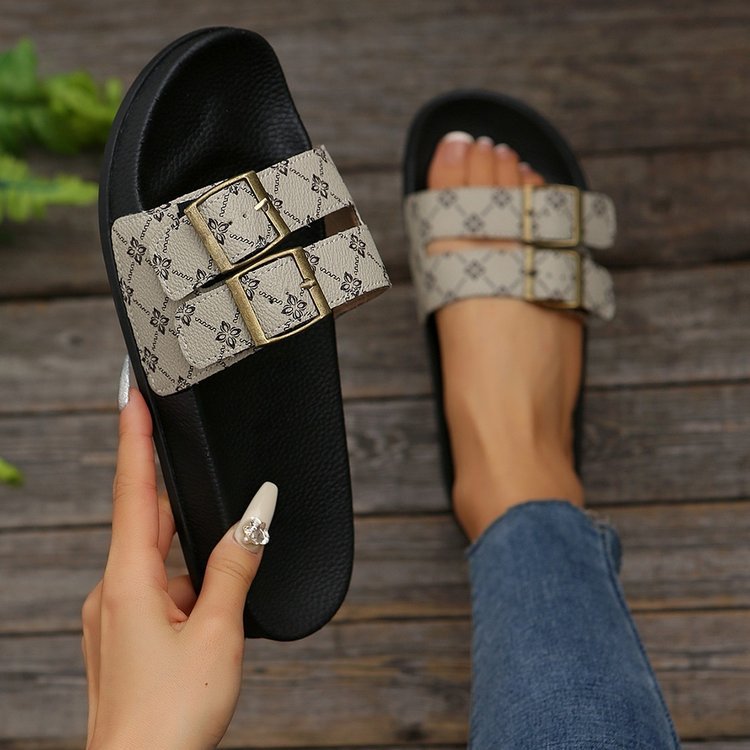 Vintage inspirierte Orthopädische Sandalen