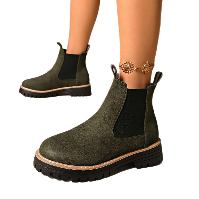 Klassische Orthopädische Stiefel mit zeitlosem Stil