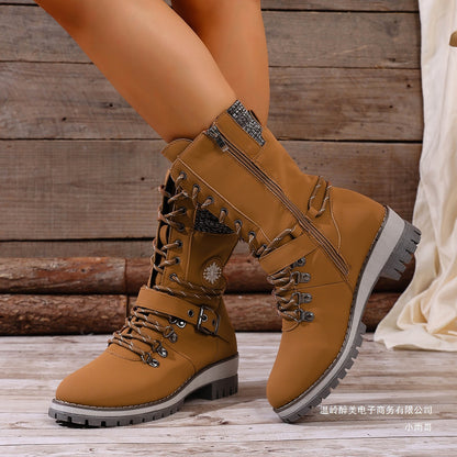 Schicke Orthopädische Stiefel mit einzigartigem Design