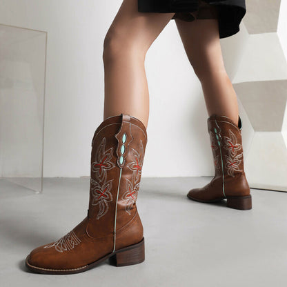 Vintage inspirierte Orthopädische Stiefel