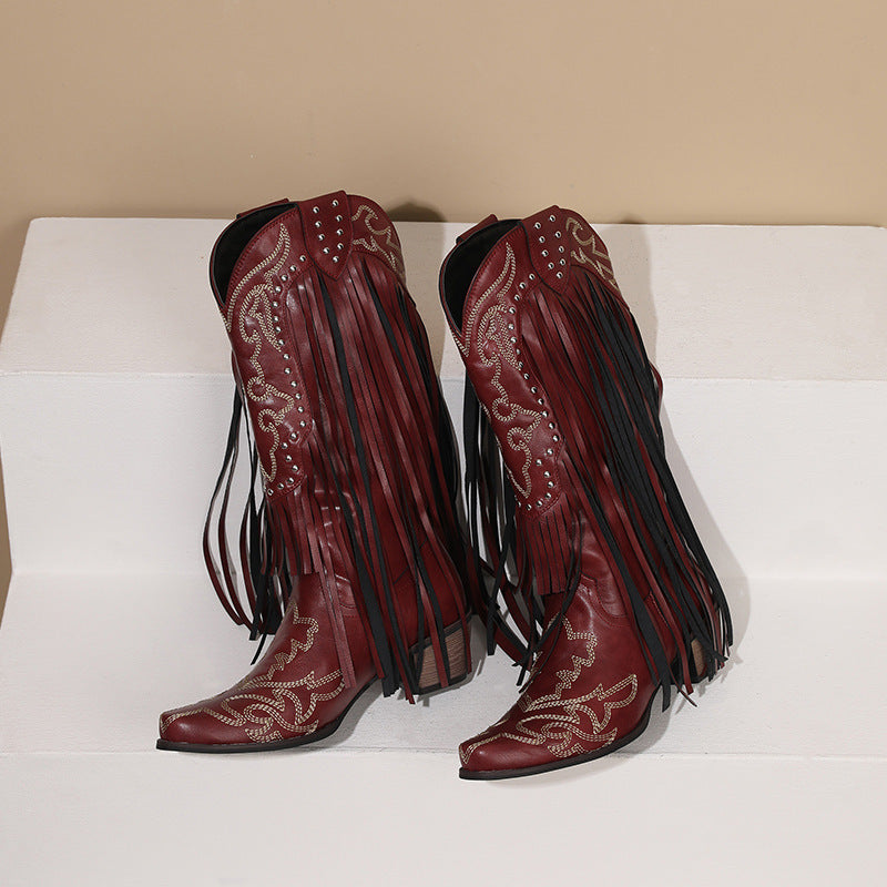 Vintage inspirierte Orthopädische Stiefel