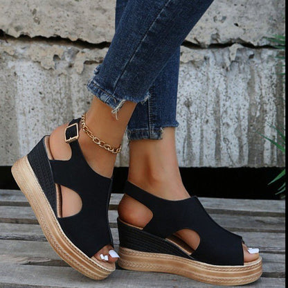 Vintage inspirierte Orthopädische Sandalen
