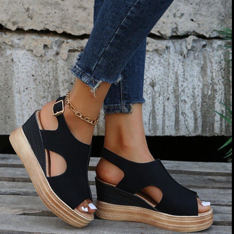 Vintage inspirierte Orthopädische Sandalen