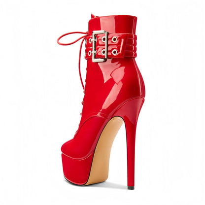 Klassische Orthopädische Stiefel mit zeitlosem Stil