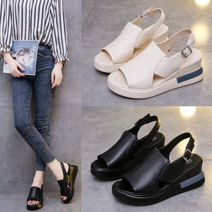 Klassische Orthopädische Sandalen mit zeitlosem Stil