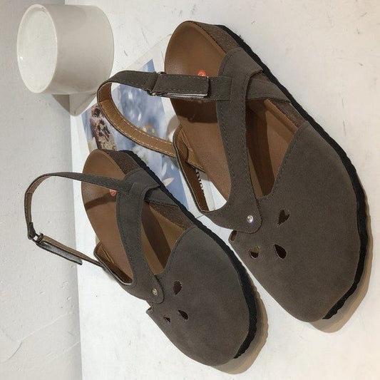 Klassische Orthopädische Sandalen mit zeitlosem Stil