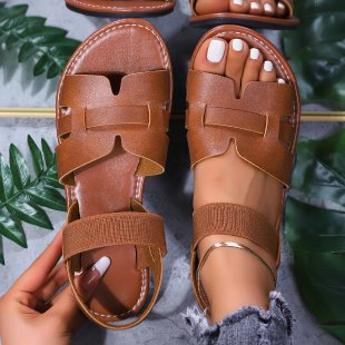 Klassische Orthopädische Sandalen mit zeitlosem Stil