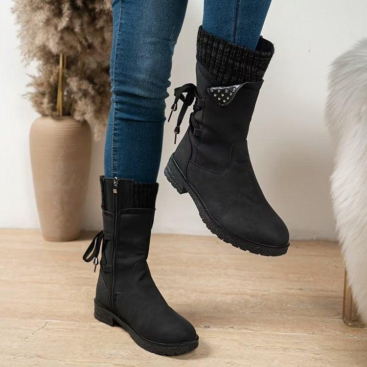 Anmutige Orthopädische Stiefel für modernen Look