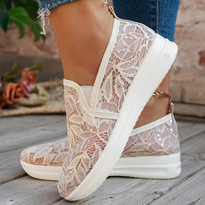 Vintage inspirierte Orthopädische Sneakers