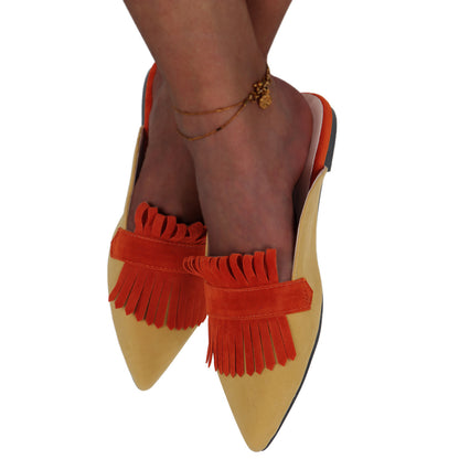 Vintage inspirierte Orthopädische Sandalen