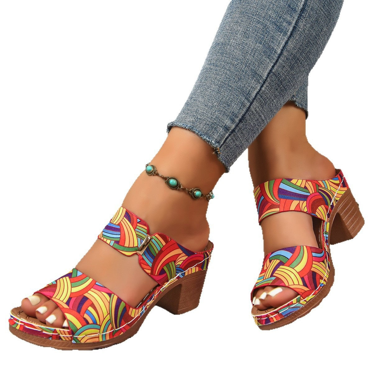 Anmutige Orthopädische Sandalen für modernen Look