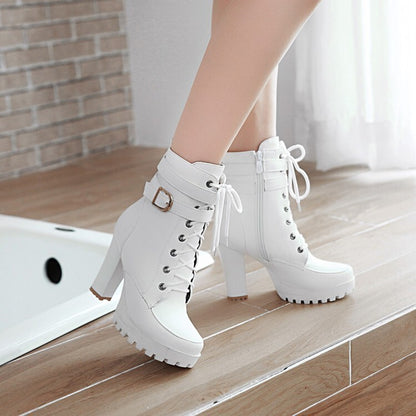 Vintage inspirierte Orthopädische Stiefel