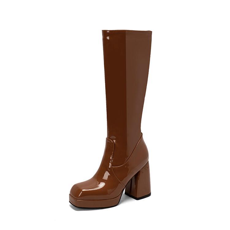 Klassische Orthopädische Stiefel mit zeitlosem Stil