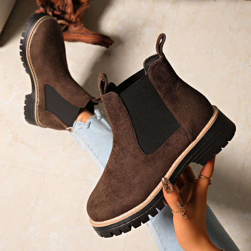 Klassische Orthopädische Stiefel mit zeitlosem Stil