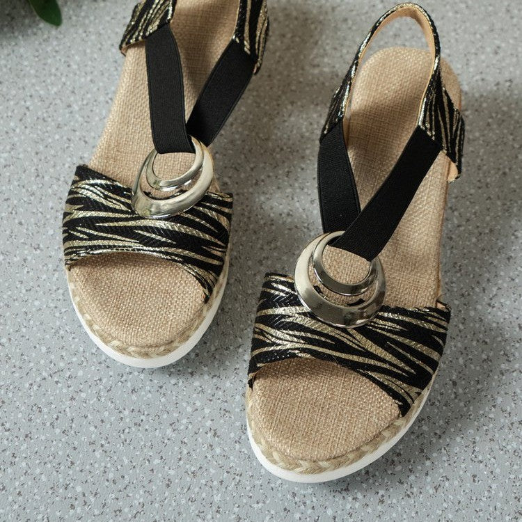 Vintage inspirierte Orthopädische Sandalen