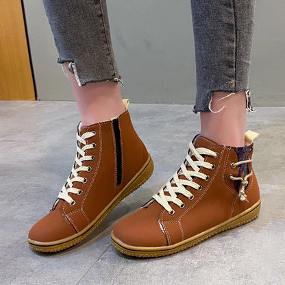 Vintage inspirierte Orthopädische Stiefel