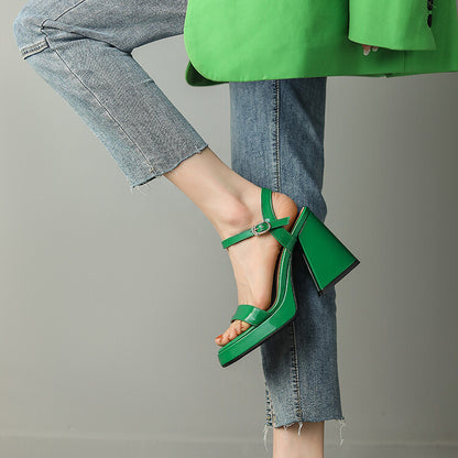 Vintage inspirierte Orthopädische Sandalen