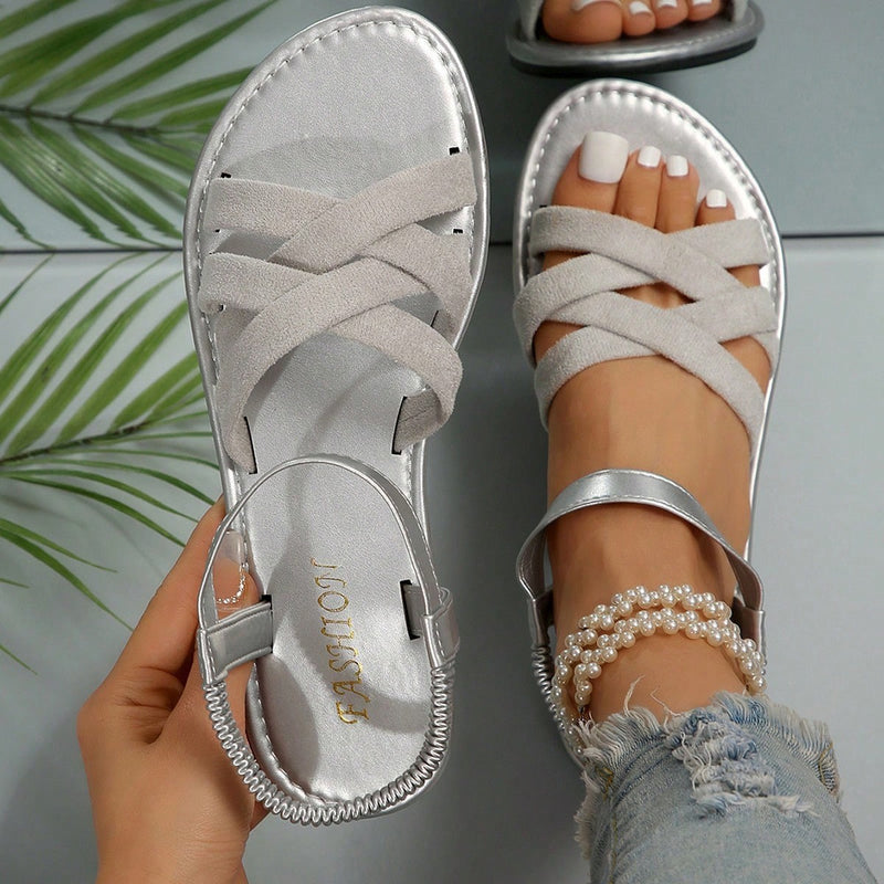 Klassische Orthopädische Sandalen mit zeitlosem Stil