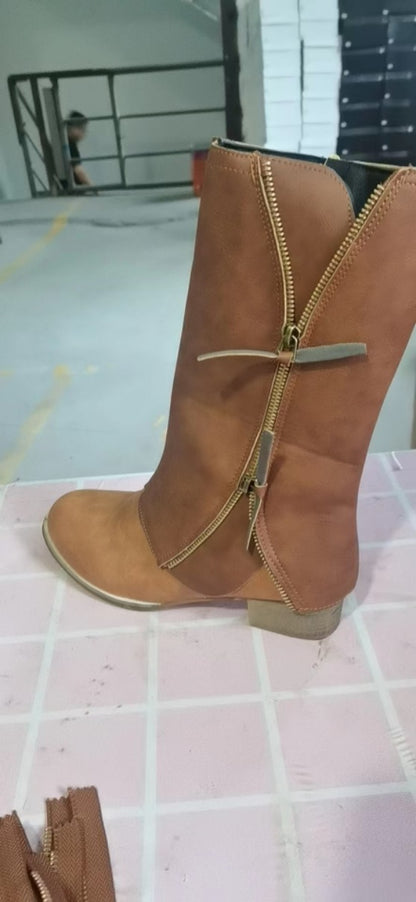 Schicke Orthopädische Stiefel mit einzigartigem Design