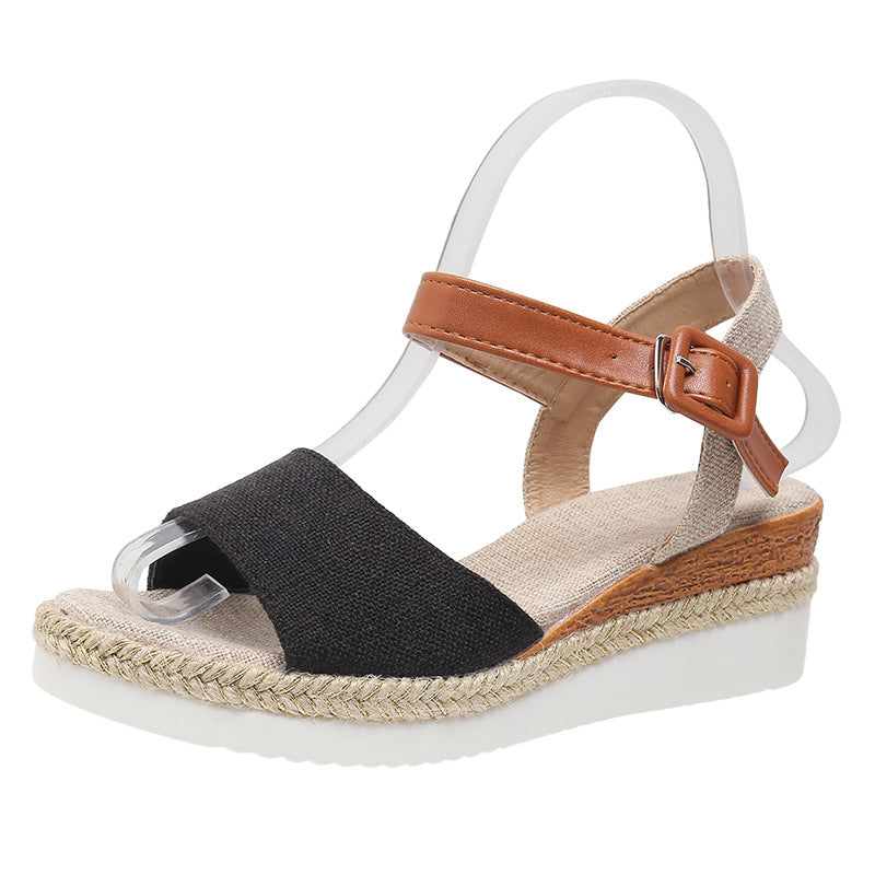 Vintage inspirierte Orthopädische Sandalen