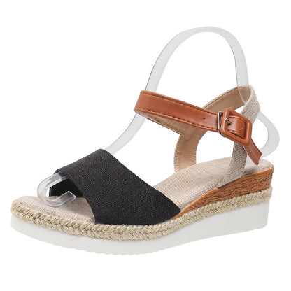 Vintage inspirierte Orthopädische Sandalen
