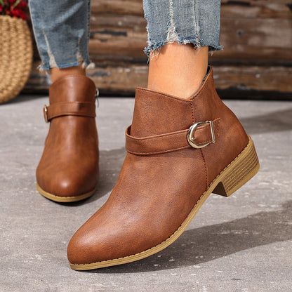 Klassische Orthopädische Stiefel mit zeitlosem Stil