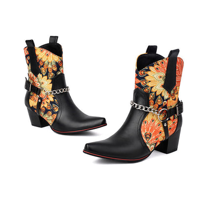 Vintage inspirierte Orthopädische Stiefel