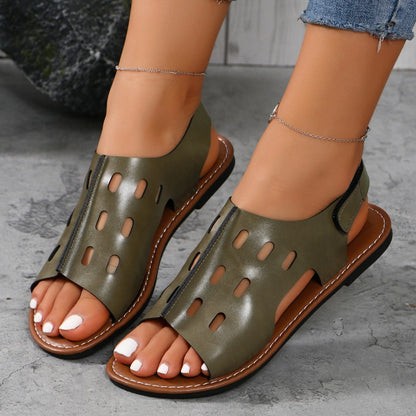 Vintage inspirierte Orthopädische Sandalen