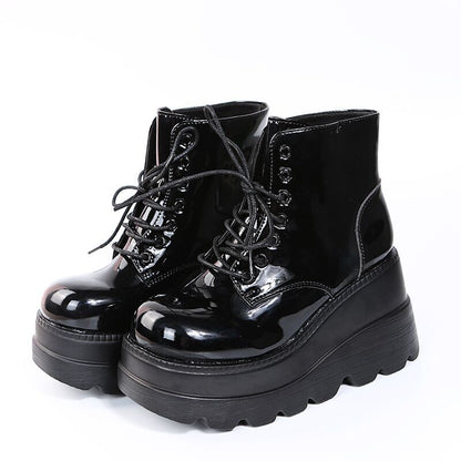 Vintage inspirierte Orthopädische Stiefel