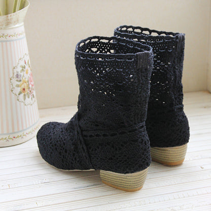 Vintage inspirierte Orthopädische Stiefel